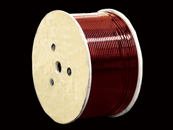 Alambre plano esmaltado aislado con poliimida de grado 220 (cobre/aluminio)